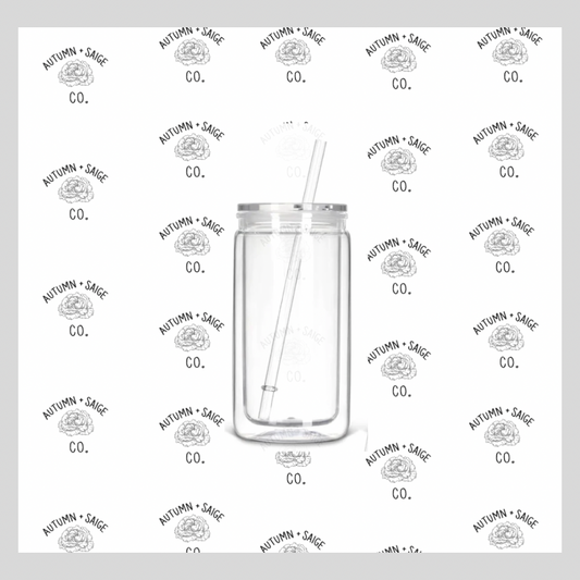 16 oz Snowglobe Tumbler